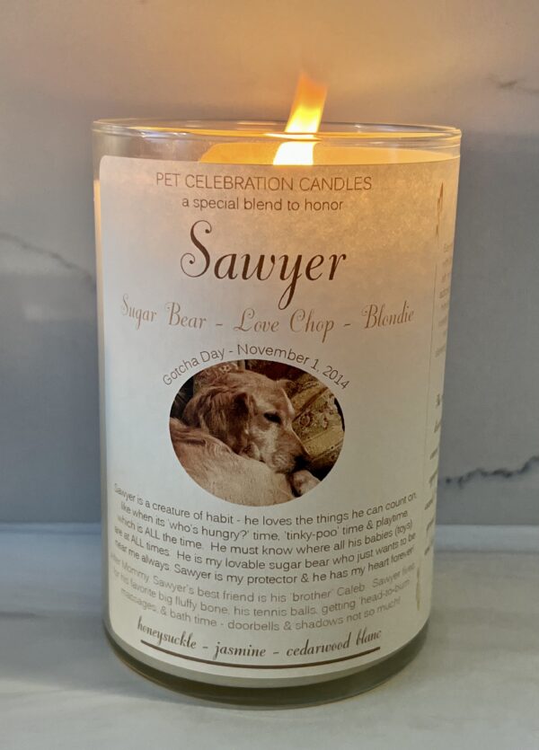 Pet Celebration Candle