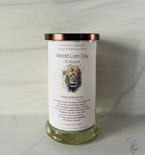 Lion Candle