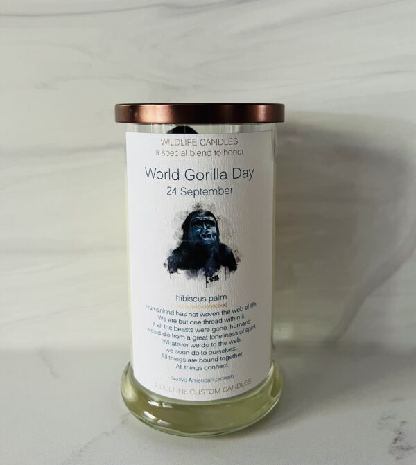 Gorilla Candle