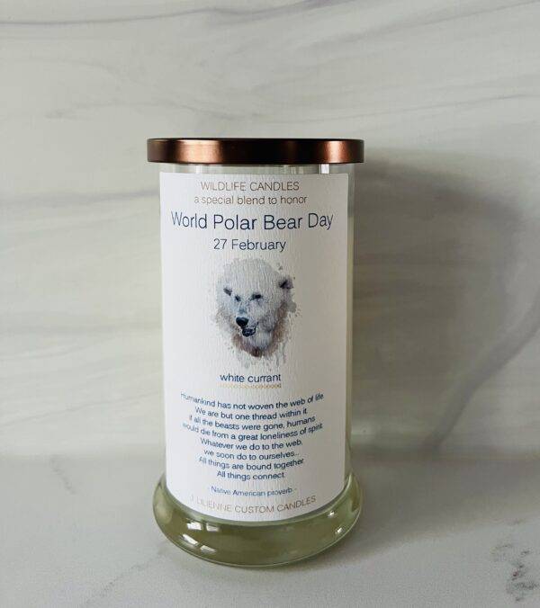 Polar Bear Candle